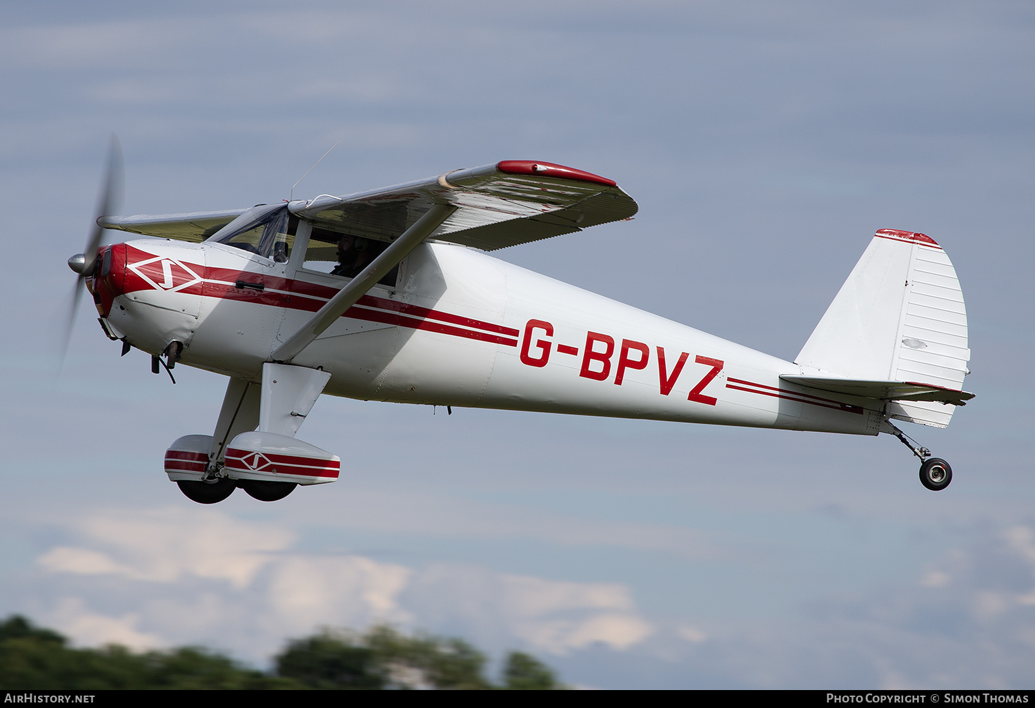 Aircraft Photo of G-BPVZ | Luscombe 8E Silvaire Deluxe | AirHistory.net #592303