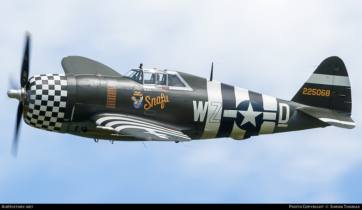 Aircraft Photo of G-CDVX / 225068 | Republic P-47G Thunderbolt | USA - Air Force | AirHistory.net #592309