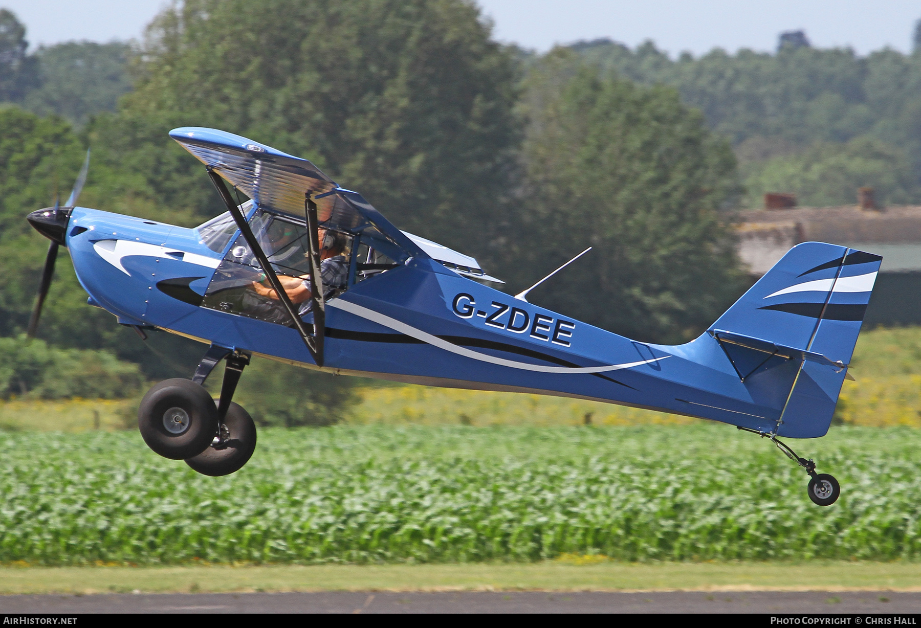 Aircraft Photo of G-ZDEE | Ascent Eurofox 2K | AirHistory.net #592317