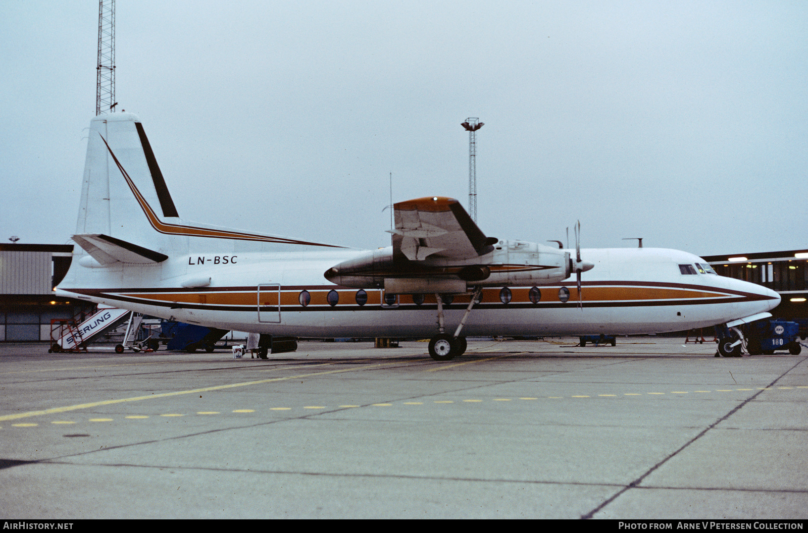 Aircraft Photo of LN-BSC | Fairchild F-27J | AirHistory.net #592327