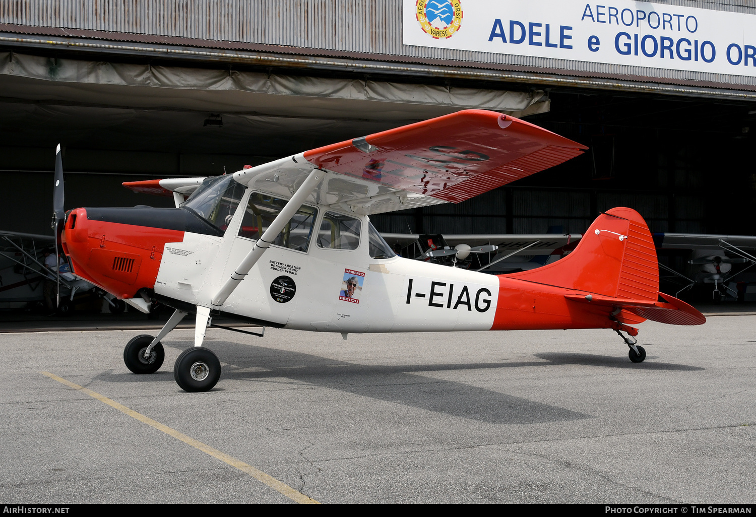 Aircraft Photo of I-EIAG | Cessna O-1E Bird Dog (305C/L-19E) | AirHistory.net #592357