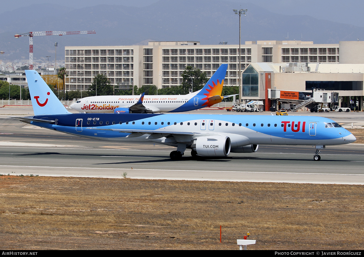 Aircraft Photo of OO-ETB | Embraer 195-E2 (ERJ-190-400) | TUI | AirHistory.net #592371