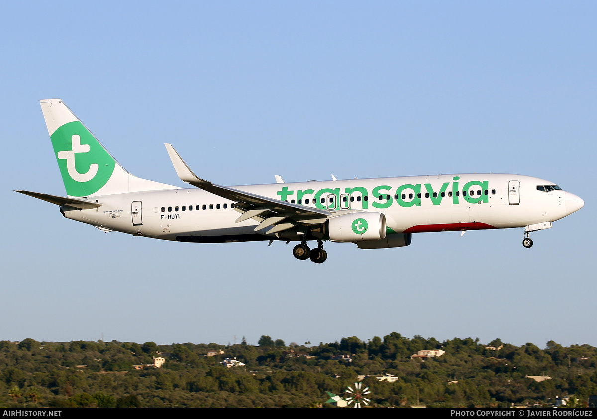 Aircraft Photo of F-HUYI | Boeing 737-86N | Transavia | AirHistory.net #592372