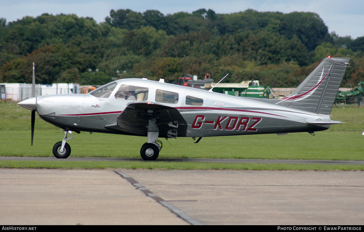 Aircraft Photo of G-KDRZ | Piper PA-28-181 Cherokee Archer III | AirHistory.net #592375