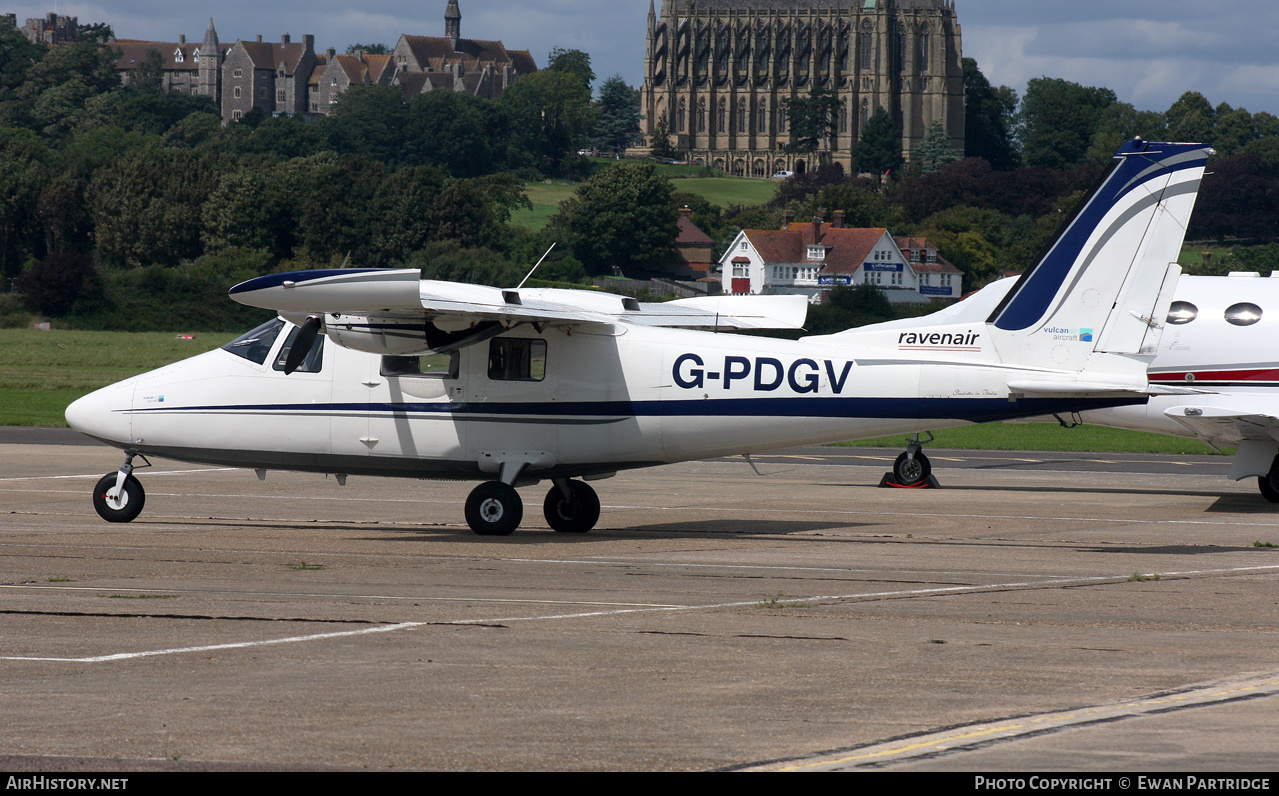 Aircraft Photo of G-PDGV | Vulcanair P-68C | Ravenair | AirHistory.net #592376