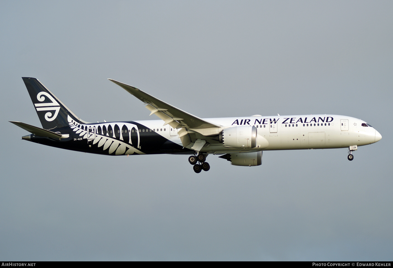 Aircraft Photo of ZK-NZR | Boeing 787-9 Dreamliner | Air New Zealand | AirHistory.net #592378