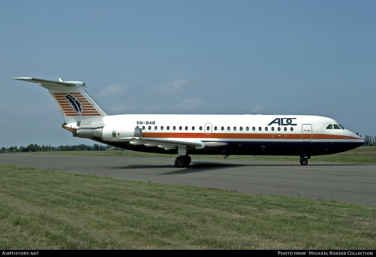 Aircraft Photo of 5N-BAB | BAC 111-414EG One-Eleven | ADC Airlines | AirHistory.net #592384