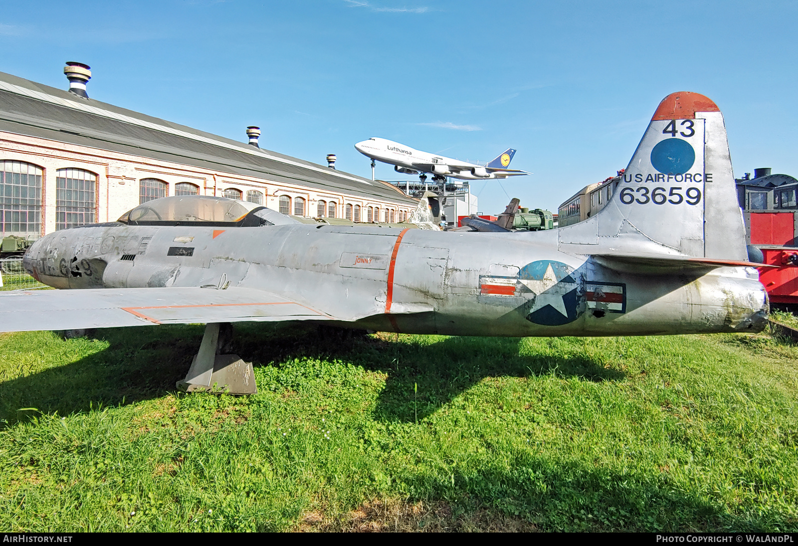 Aircraft Photo of 56-3659 / 63659 | Lockheed T-33A | USA - Air Force | AirHistory.net #592391