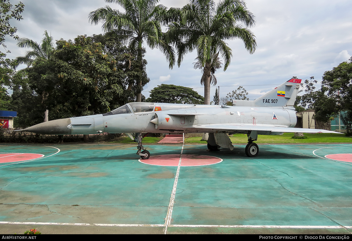 Aircraft Photo of FAE-901 / FAE-907 / FAE-905 | Israel Aircraft Industries Kfir CE | Ecuador - Air Force | AirHistory.net #592393