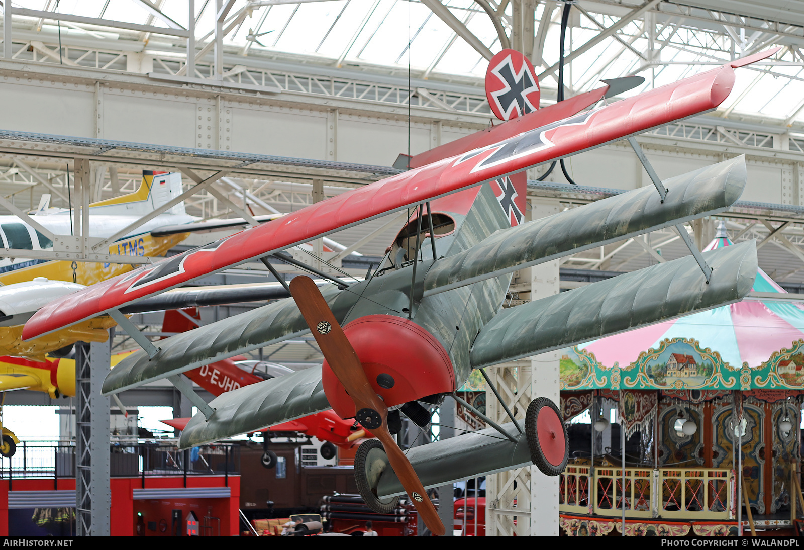Aircraft Photo of 152/17 | Fokker Dr.1 (replica) | Germany - Air Force | AirHistory.net #592416