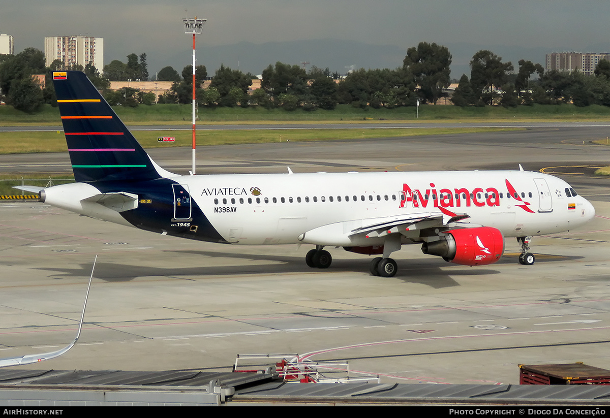 Aircraft Photo of N398AV | Airbus A320-214 | Avianca | Aviateca | AirHistory.net #592422