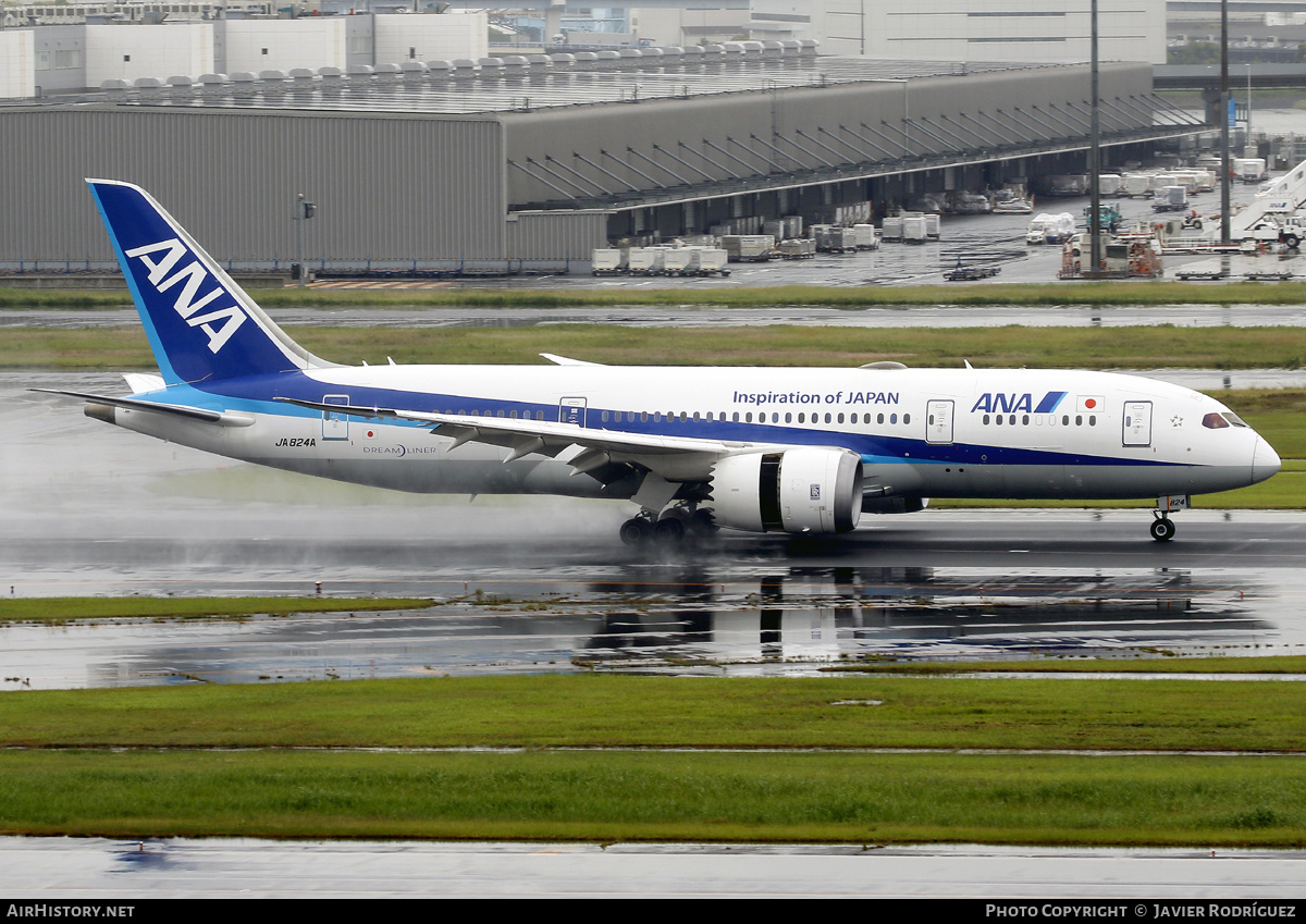 Aircraft Photo of JA824A | Boeing 787-8 Dreamliner | All Nippon Airways - ANA | AirHistory.net #592437