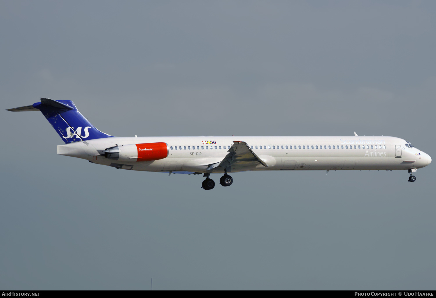 Aircraft Photo of SE-DIR | McDonnell Douglas MD-82 (DC-9-82) | Scandinavian Airlines - SAS | AirHistory.net #592448