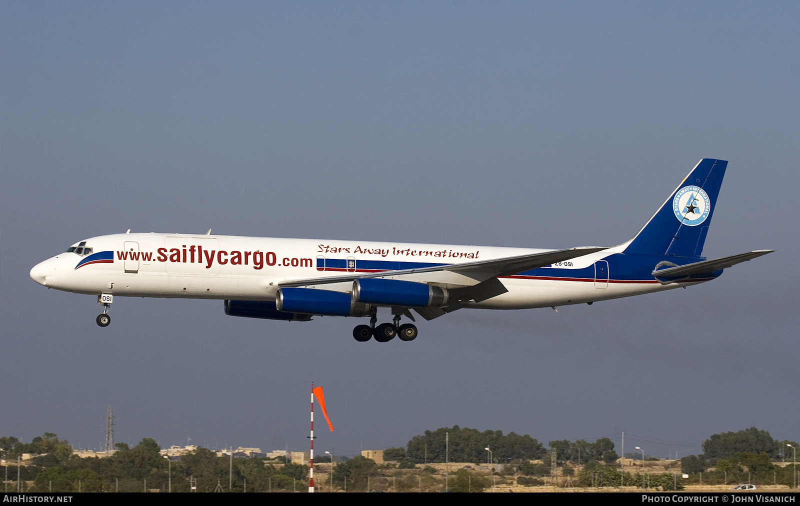 Aircraft Photo of ZS-OSI | McDonnell Douglas DC-8-62(F) | Stars Away International | AirHistory.net #592459
