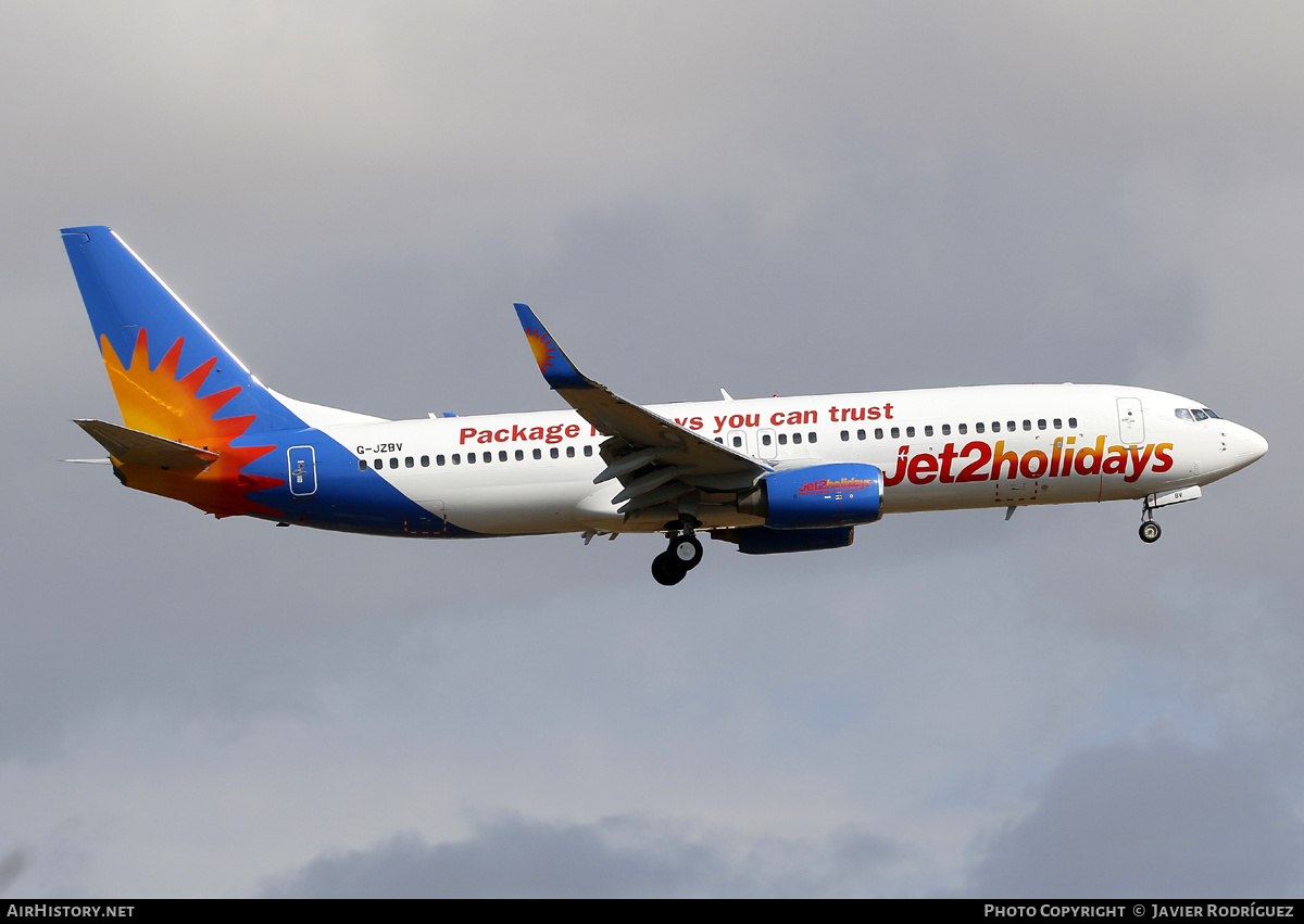 Aircraft Photo of G-JZBV | Boeing 737-85P | Jet2 Holidays | AirHistory.net #592493