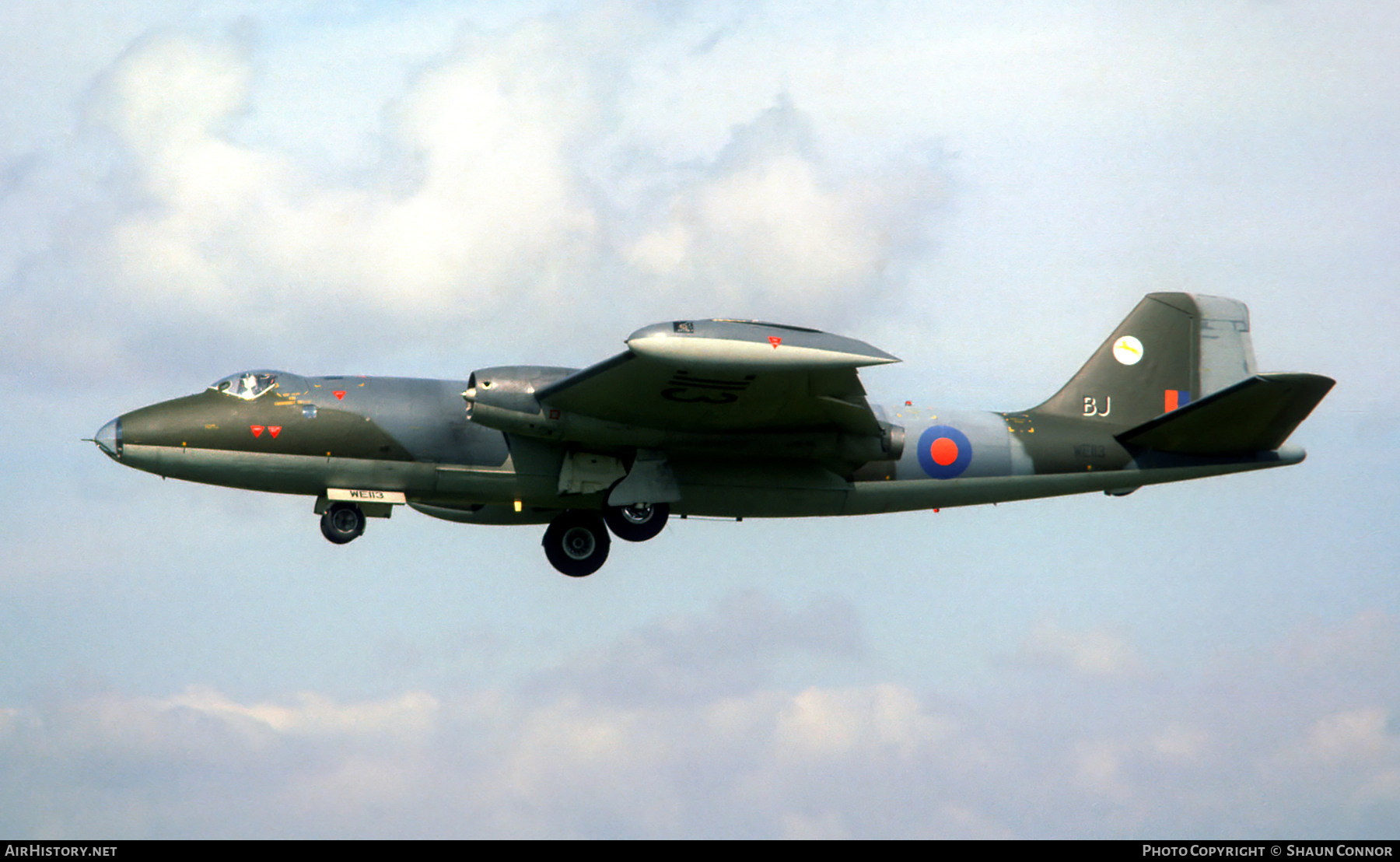 Aircraft Photo of WE113 | English Electric Canberra B2 | UK - Air Force | AirHistory.net #592500