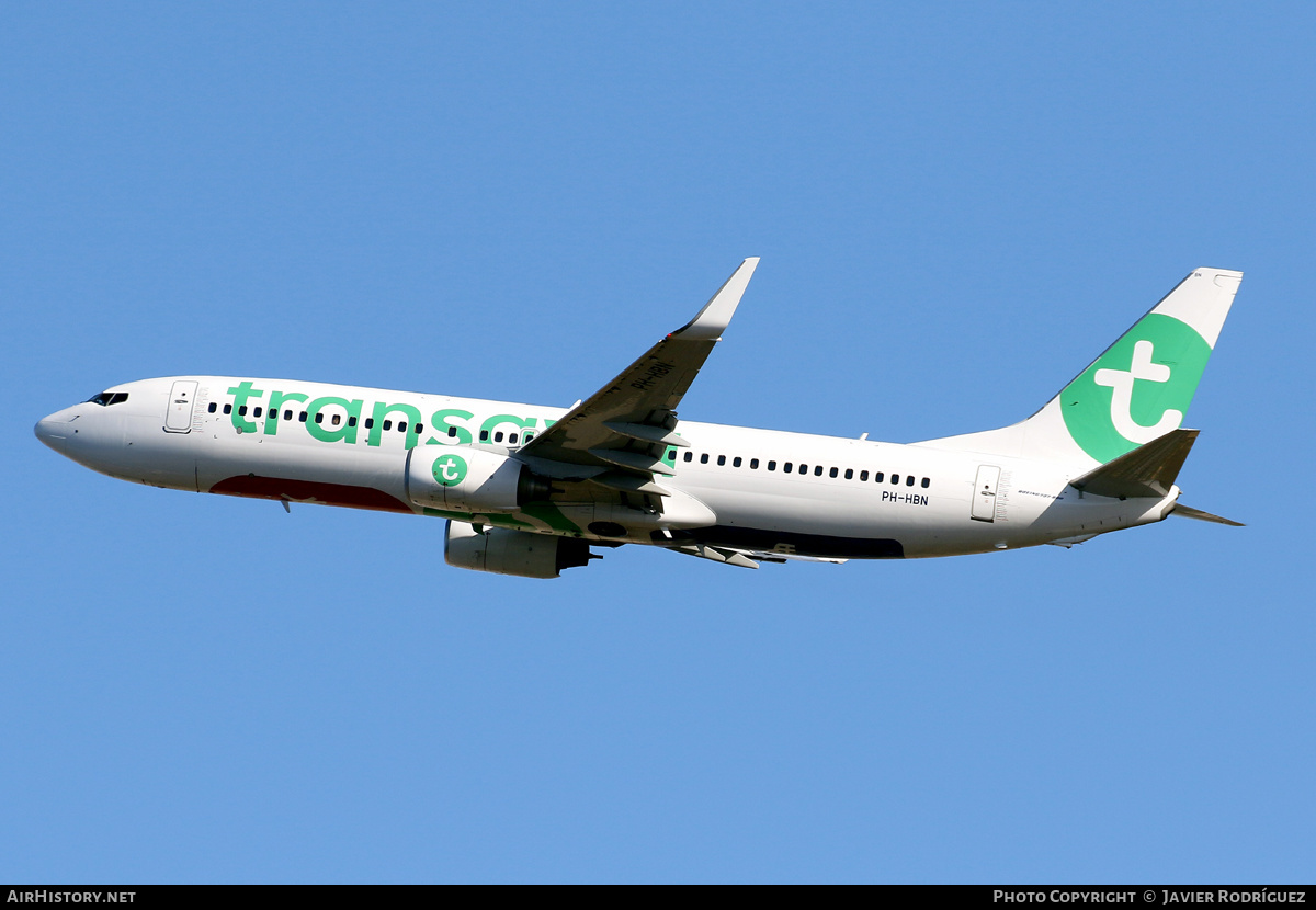 Aircraft Photo of PH-HBN | Boeing 737-82R | Transavia | AirHistory.net #592504