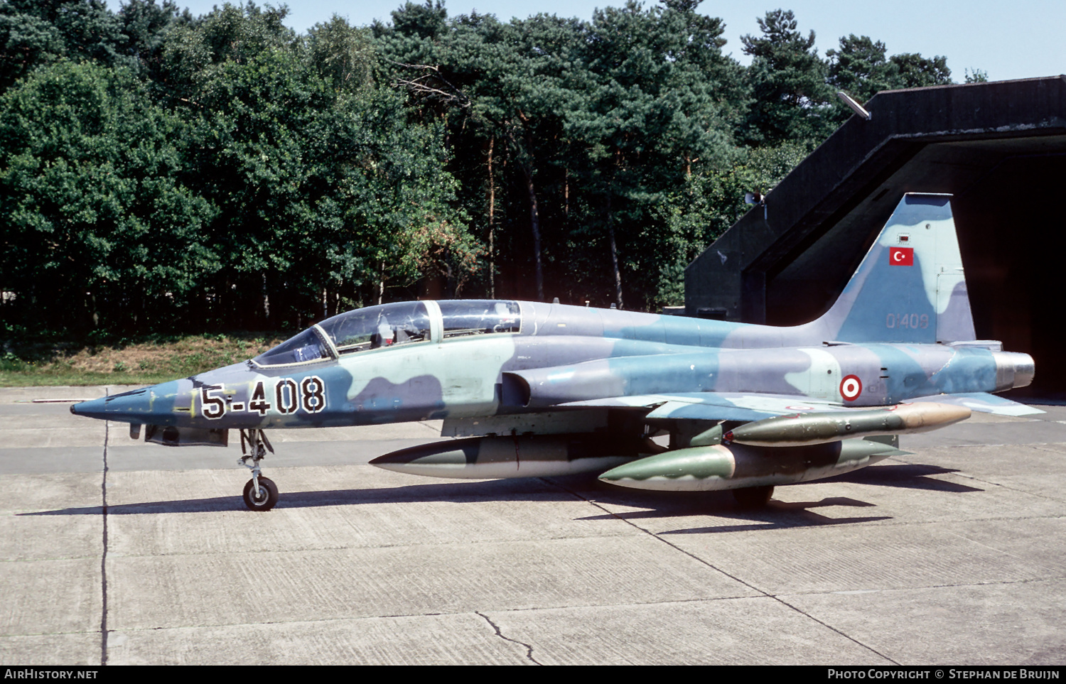 Aircraft Photo of 01408 | Northrop F-5B Freedom Fighter | Turkey - Air Force | AirHistory.net #592515