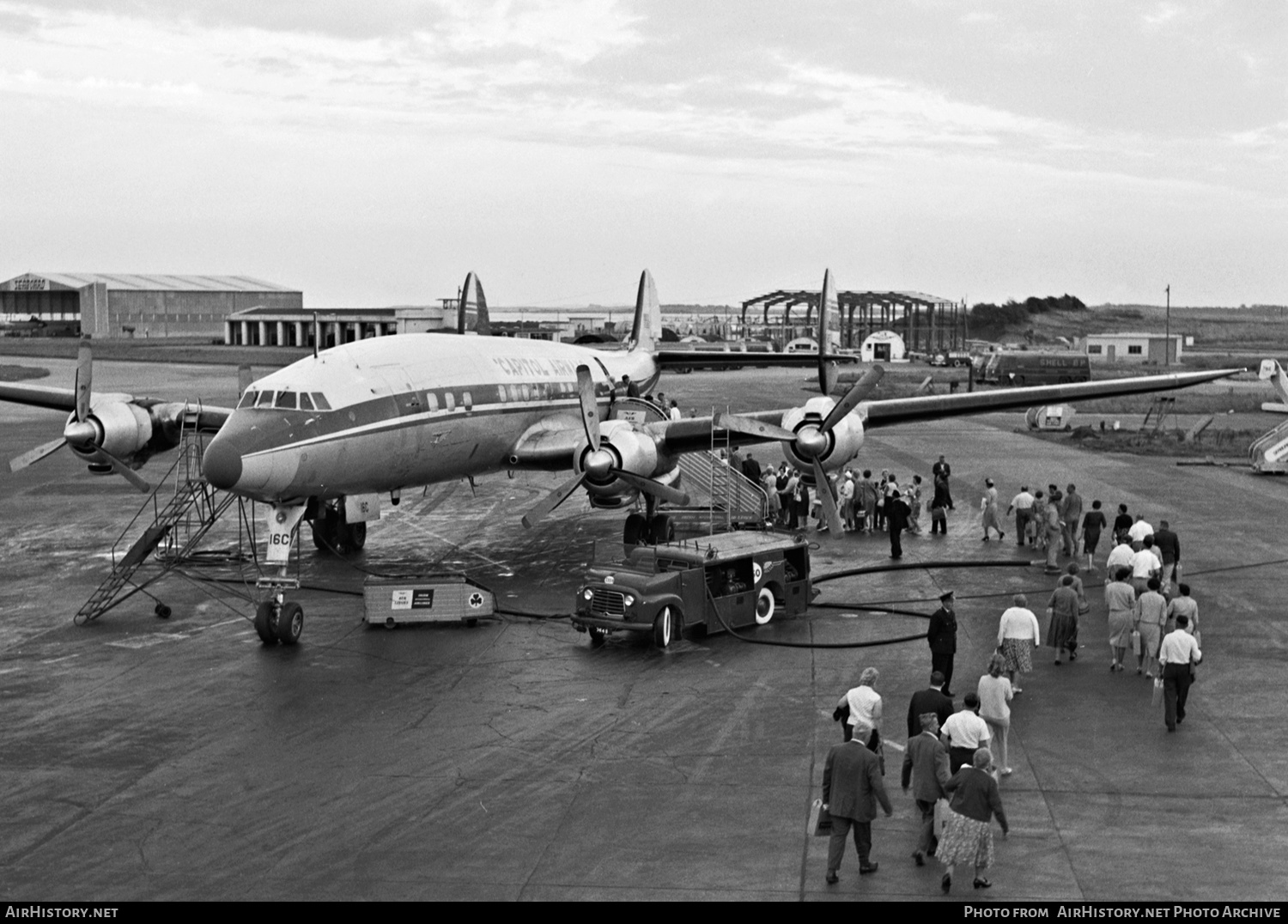 Aircraft Photo of N9716C | Lockheed L-1049E/01 Super Constellation | Capitol Airways | AirHistory.net #592520