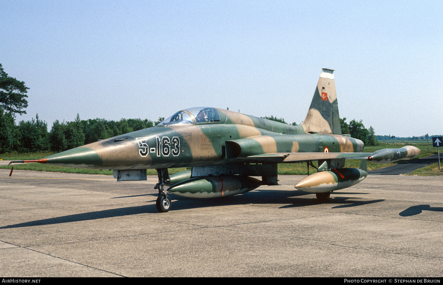 Aircraft Photo of 67-21163 / 21163 | Northrop F-5A Freedom Fighter | Turkey - Air Force | AirHistory.net #592524