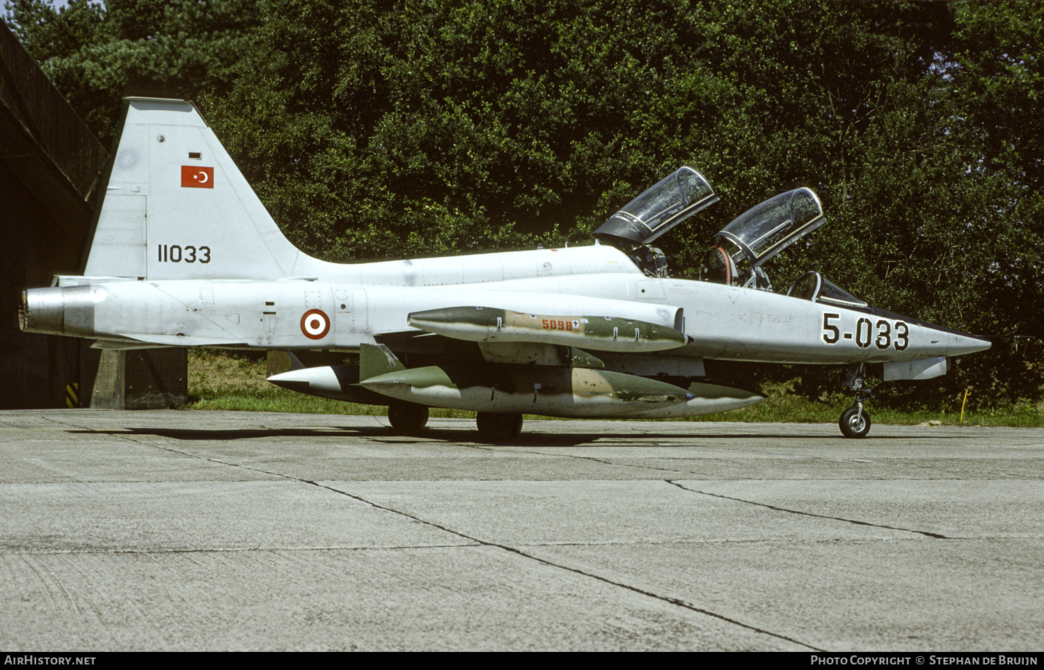 Aircraft Photo of 71-1033 | Northrop F-5B Freedom Fighter | Turkey - Air Force | AirHistory.net #592529