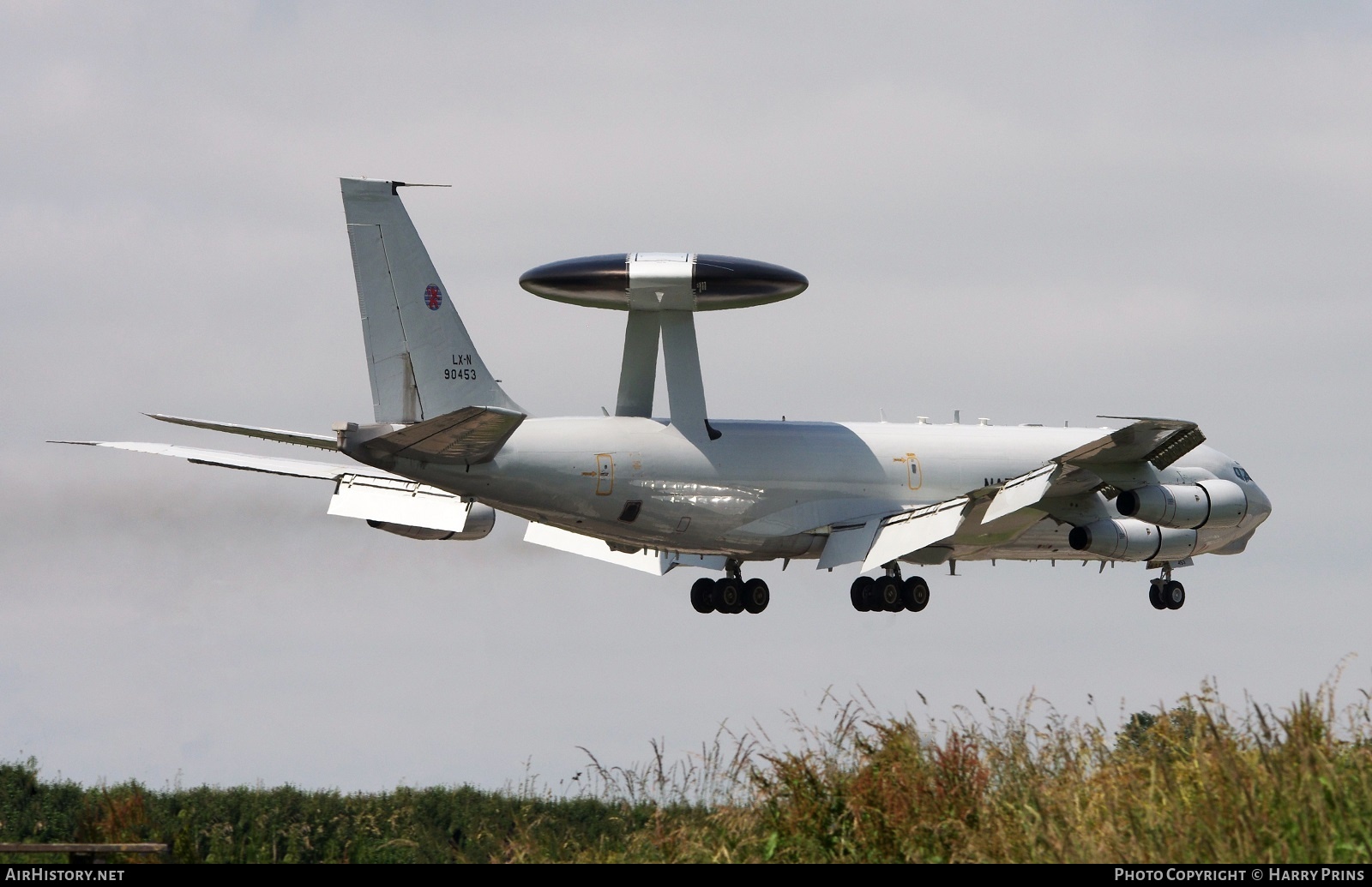 Aircraft Photo of LX-N90453 | Boeing E-3A Sentry | Luxembourg - NATO | AirHistory.net #592557