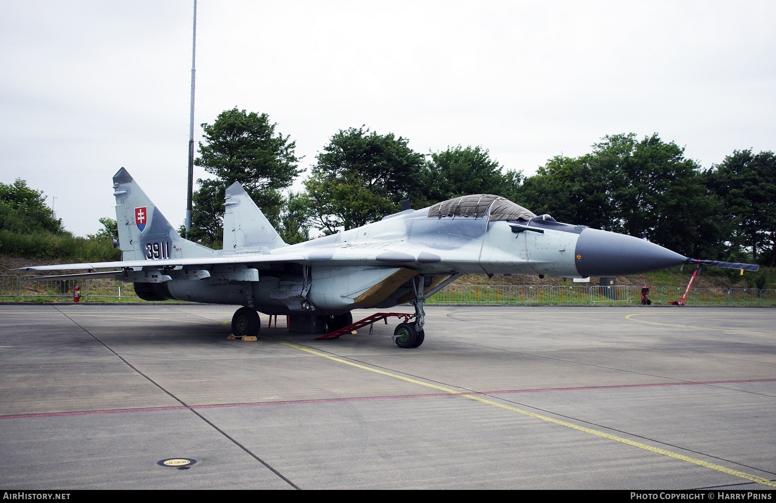 Aircraft Photo of 3911 | Mikoyan-Gurevich MiG-29AS (9-12AS) | Slovakia - Air Force | AirHistory.net #592562