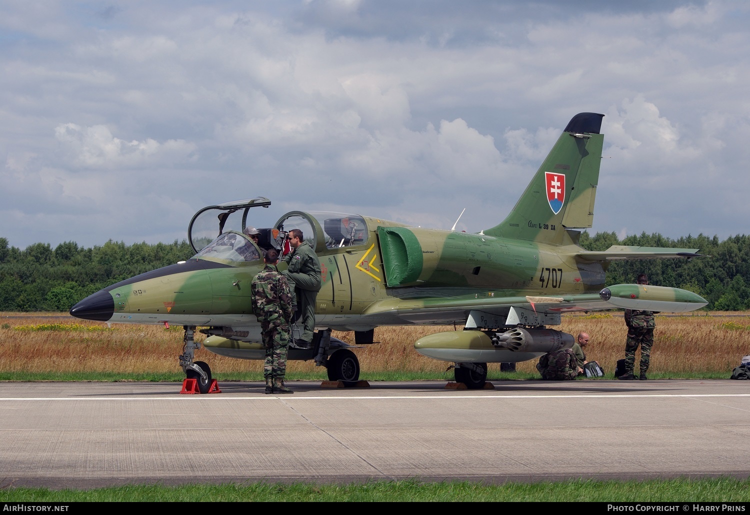 Aircraft Photo of 4707 | Aero L-39ZAM Albatros | Slovakia - Air Force | AirHistory.net #592563