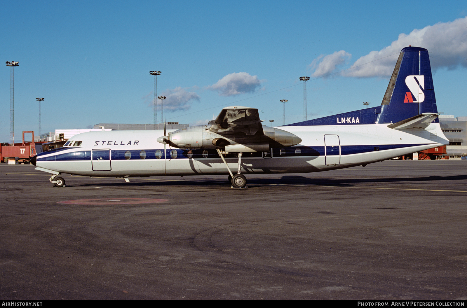 Aircraft Photo of LN-KAA | Fairchild Hiller FH-227B | Stellar Air Transport | AirHistory.net #592569