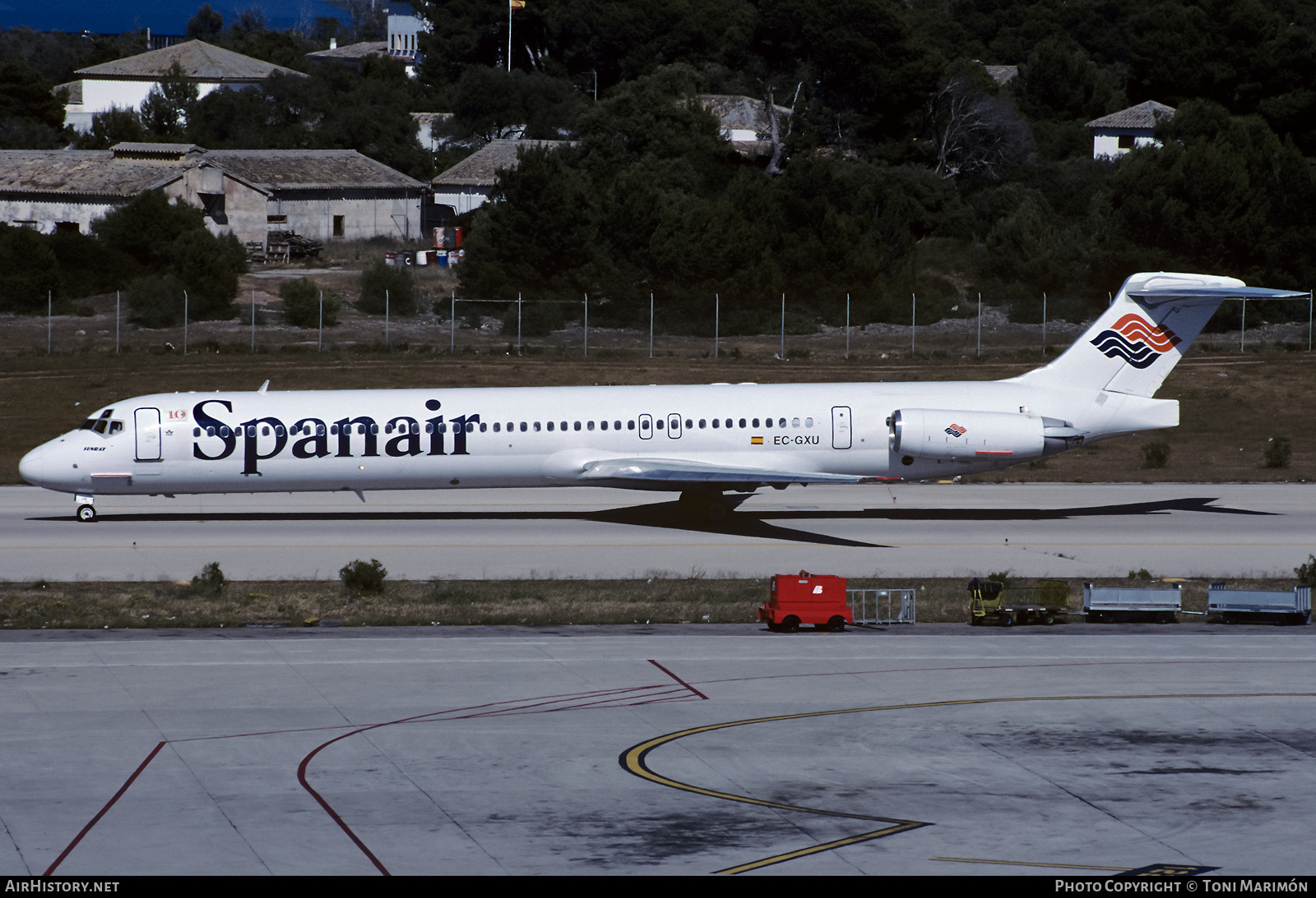 Aircraft Photo of EC-GXU | McDonnell Douglas MD-83 (DC-9-83) | Spanair | AirHistory.net #592579