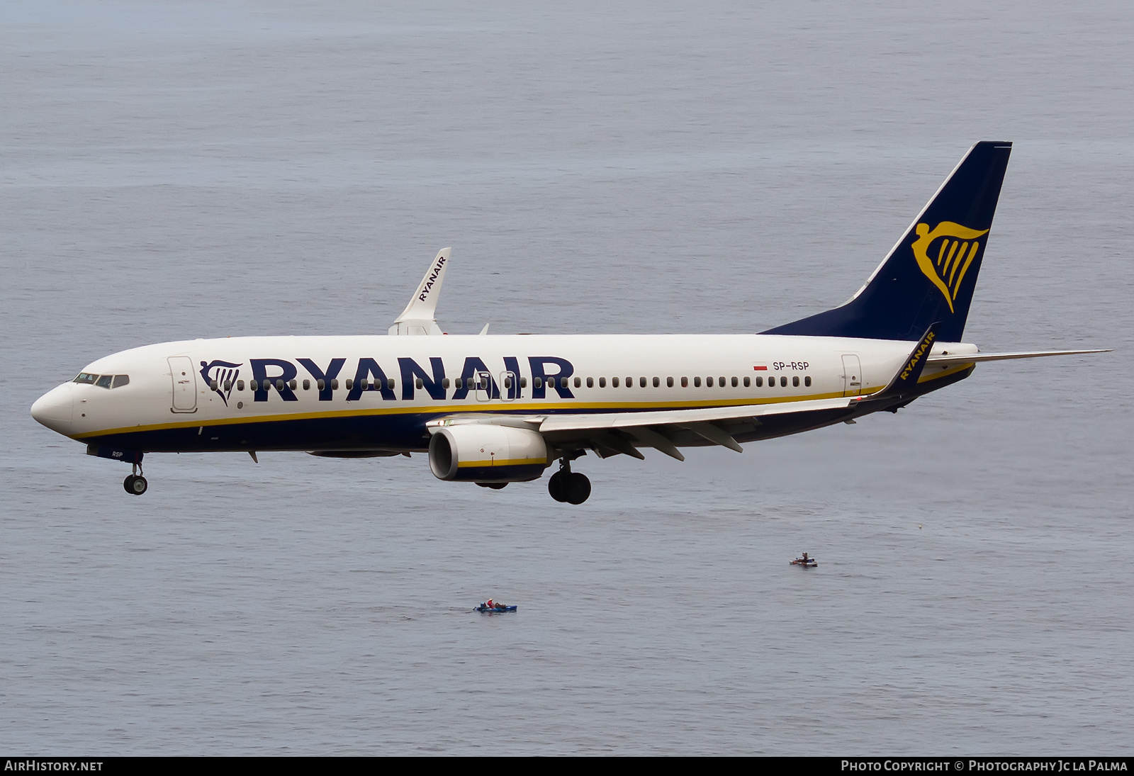 Aircraft Photo of SP-RSP | Boeing 737-800 | Ryanair | AirHistory.net #592580