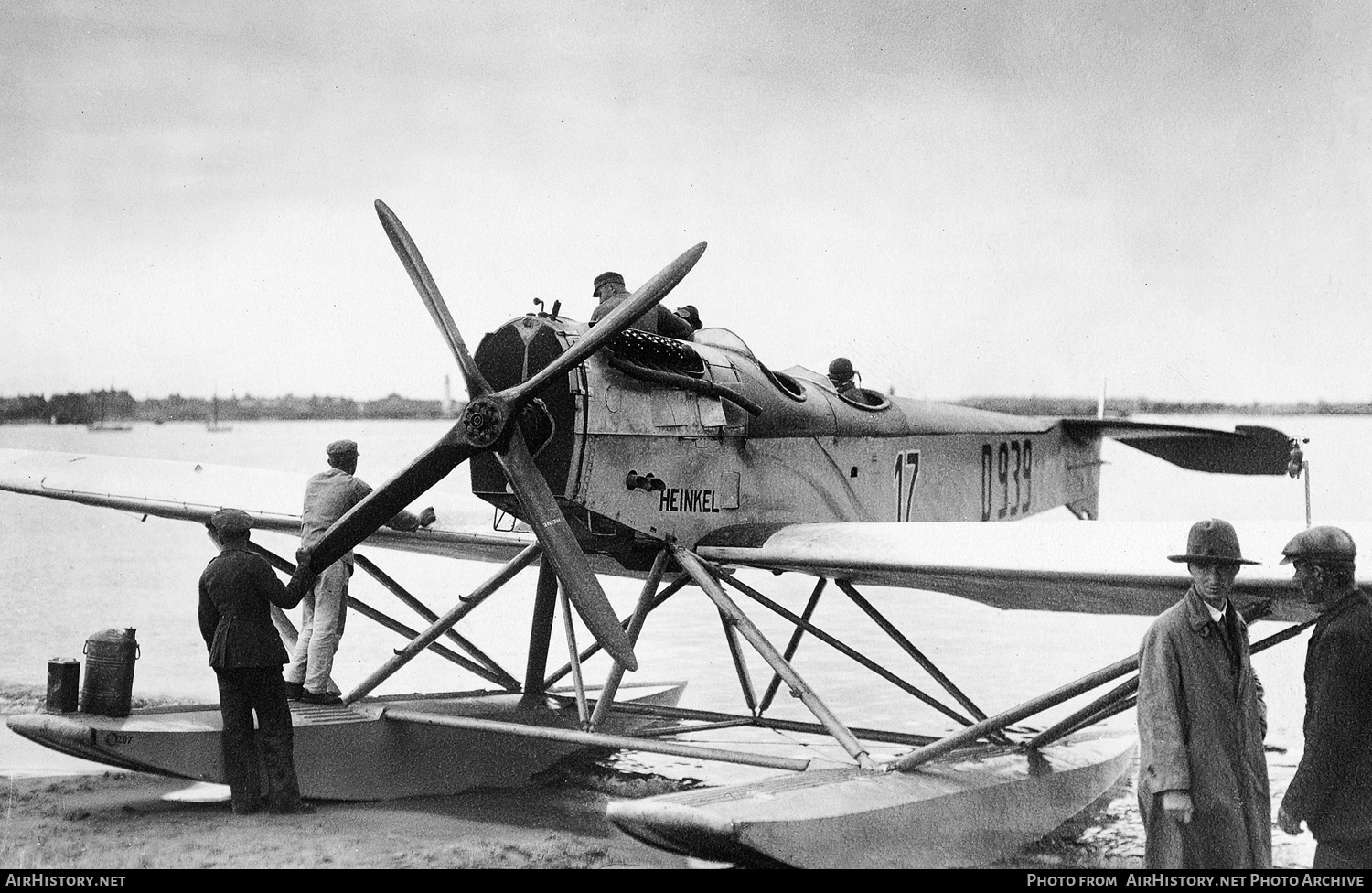 Aircraft Photo of D-939 | Heinkel HE 1 | AirHistory.net #592581