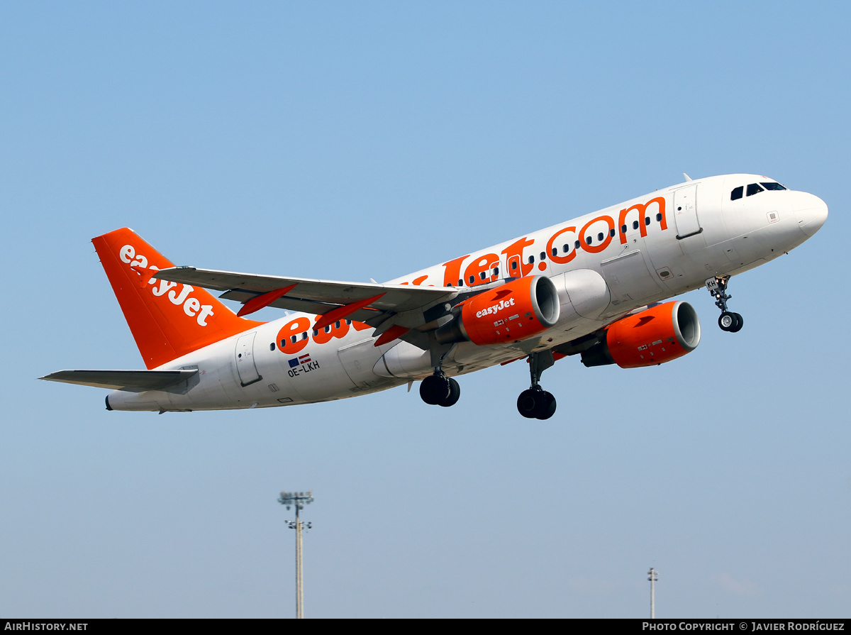 Aircraft Photo of OE-LKH | Airbus A319-111 | EasyJet | AirHistory.net #592589