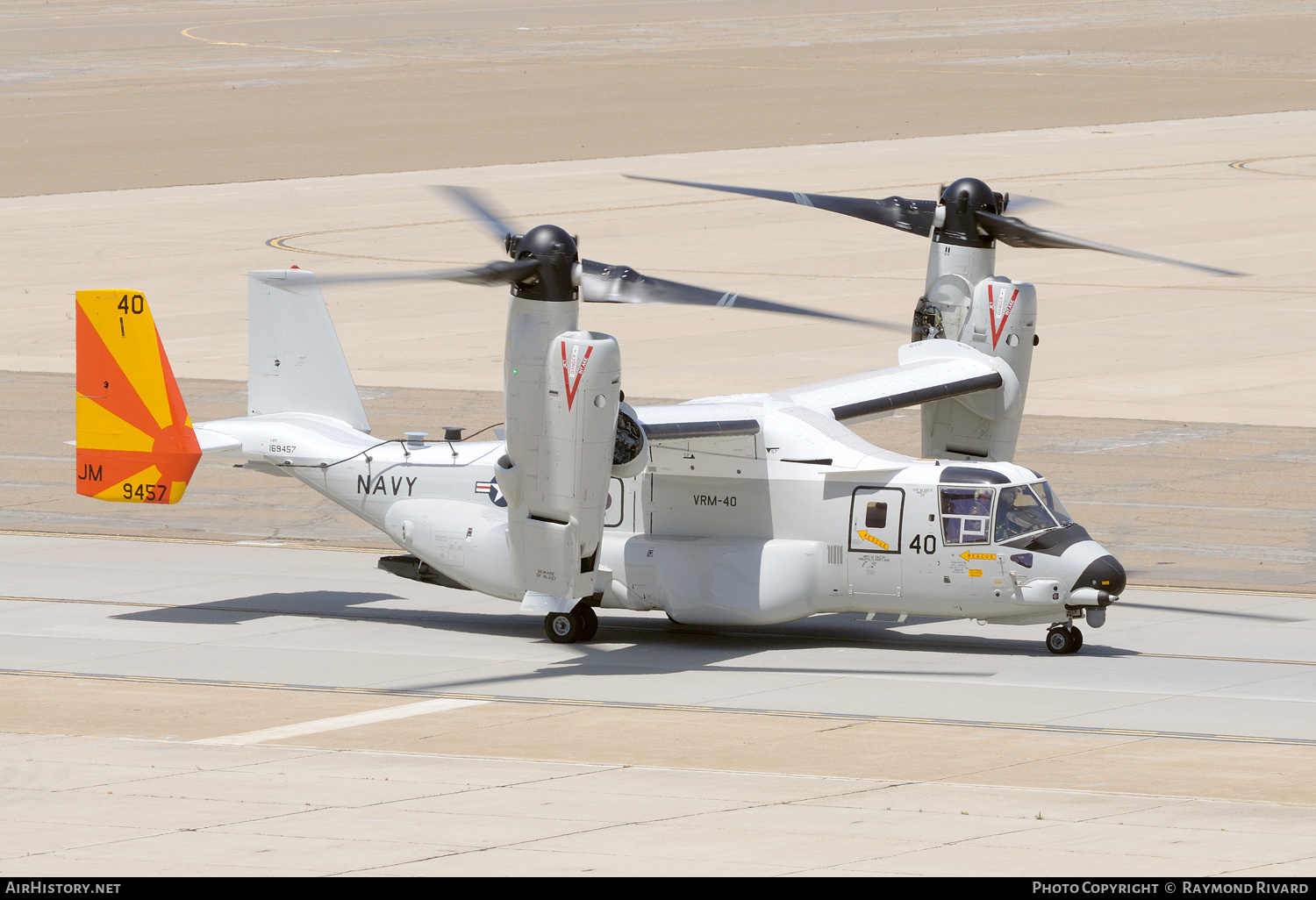 Aircraft Photo of 169457 | Bell-Boeing CMV-22B Osprey | USA - Navy | AirHistory.net #592593