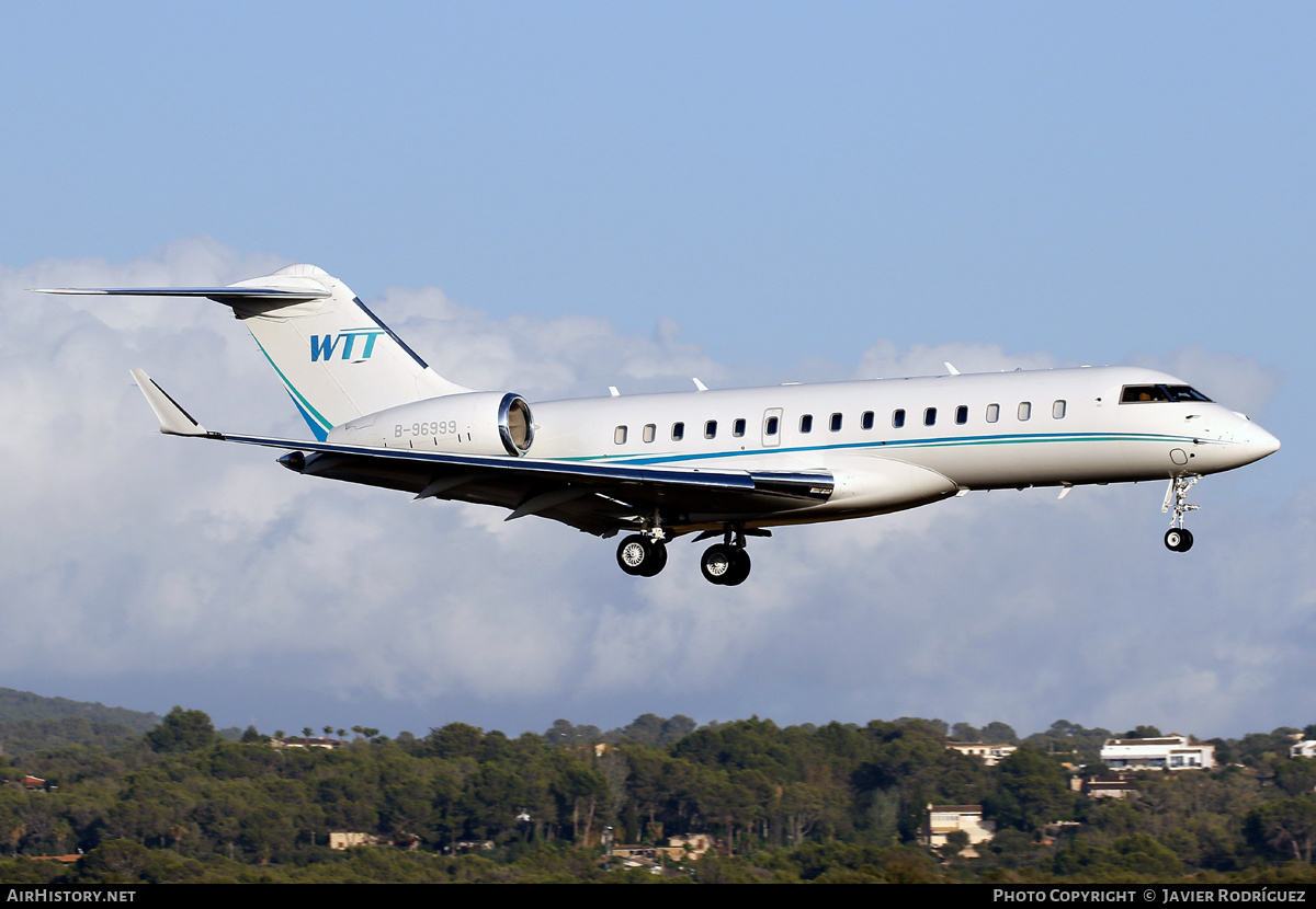 Aircraft Photo of B-96999 | Bombardier Global 6000 (BD-700-1A10) | AirHistory.net #592613