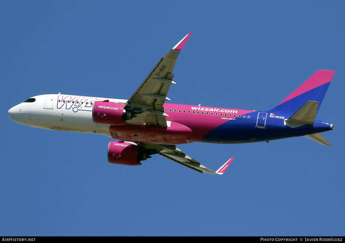 Aircraft Photo of 9H-WAN | Airbus A320-251N | Wizz Air | AirHistory.net #592614