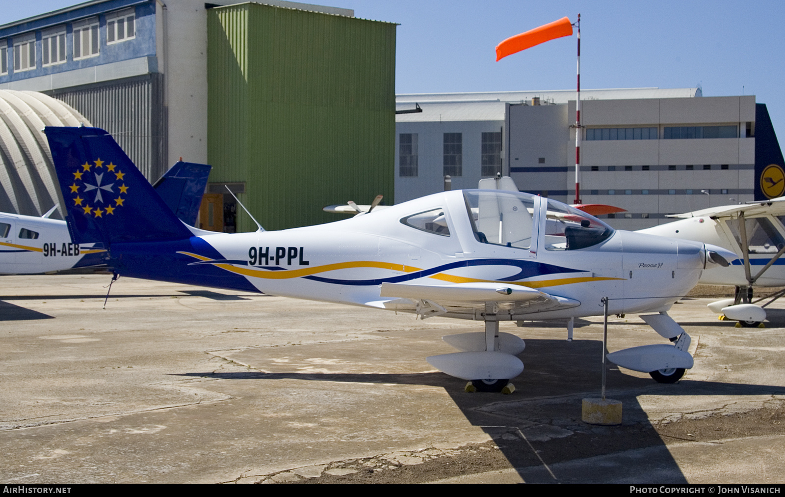 Aircraft Photo of 9H-PPL | Tecnam P-2002JF Sierra | European Pilot Academy | AirHistory.net #592636