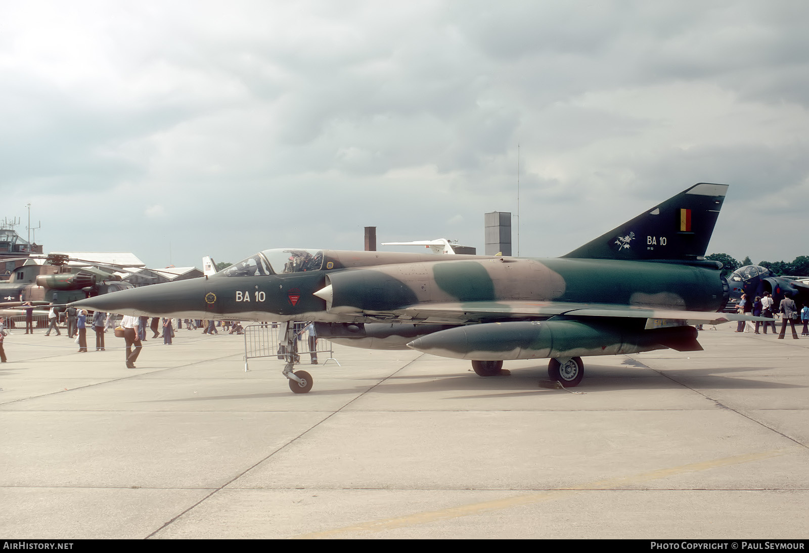Aircraft Photo of BA10 | Dassault Mirage 5BA | Belgium - Air Force | AirHistory.net #592640