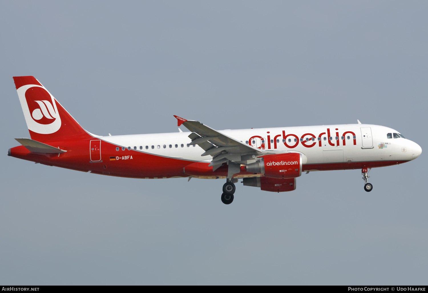 Aircraft Photo of D-ABFA | Airbus A320-214 | Air Berlin | AirHistory.net #592645