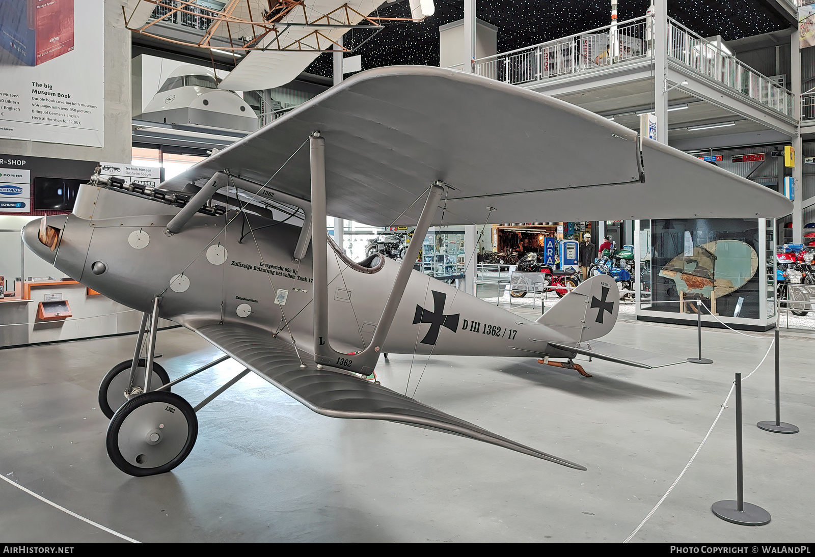 Aircraft Photo of 1362/17 | PPS Pfalz DIII (Replica) | Germany - Air Force | AirHistory.net #592652