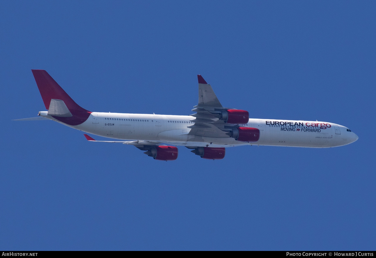 Aircraft Photo of G-ECLM | Airbus A340-642 | European Cargo | AirHistory.net #592683