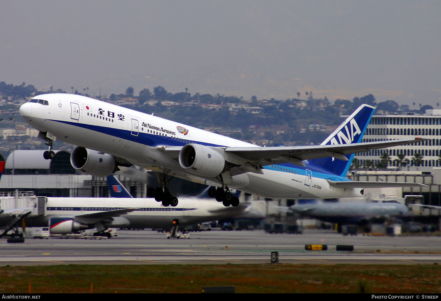 Aircraft Photo of JA709A | Boeing 777-281/ER | All Nippon Airways - ANA | AirHistory.net #592686