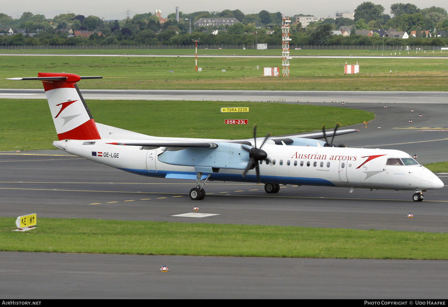 Aircraft Photo of OE-LGE | Bombardier DHC-8-402 Dash 8 | Austrian Arrows | AirHistory.net #592705