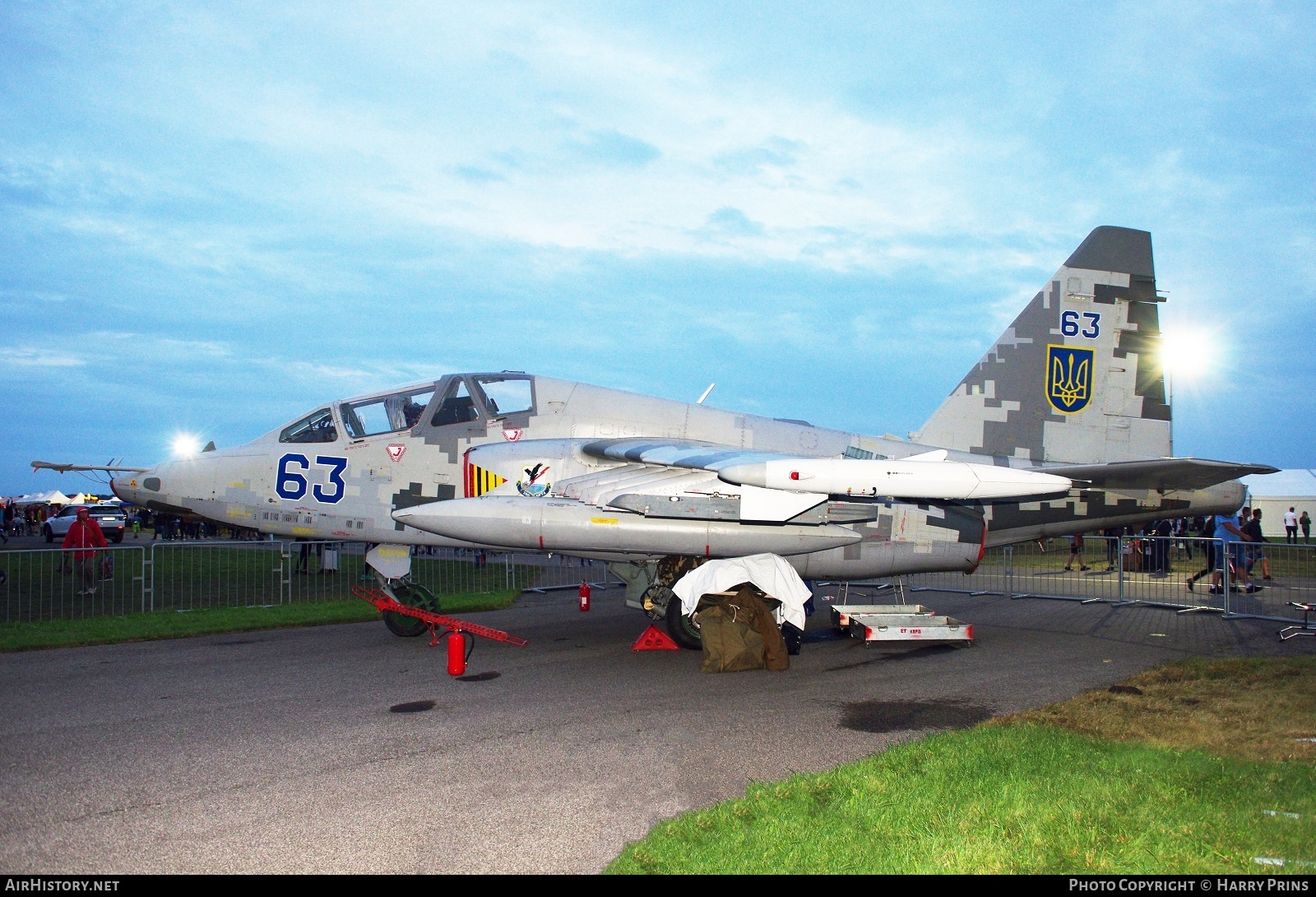 Aircraft Photo of 63 | Sukhoi Su-25UBM1 | Ukraine - Air Force | AirHistory.net #592719