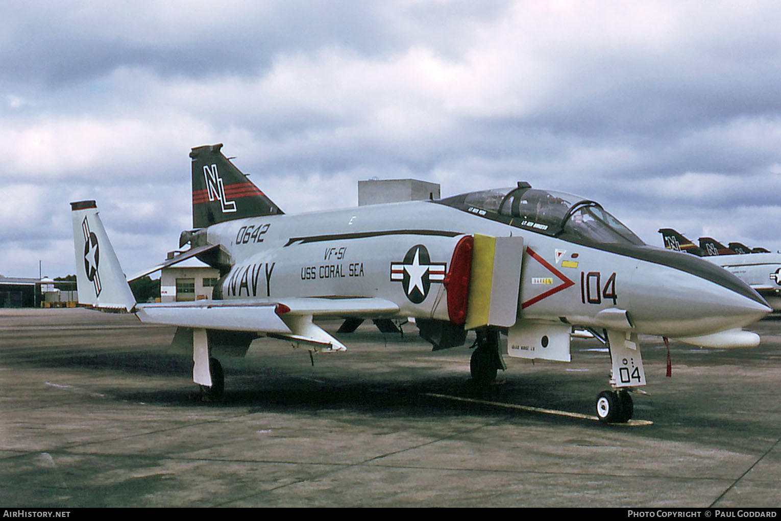 Aircraft Photo of 150642 / 0642 | McDonnell F-4N Phantom II | USA - Navy | AirHistory.net #592720