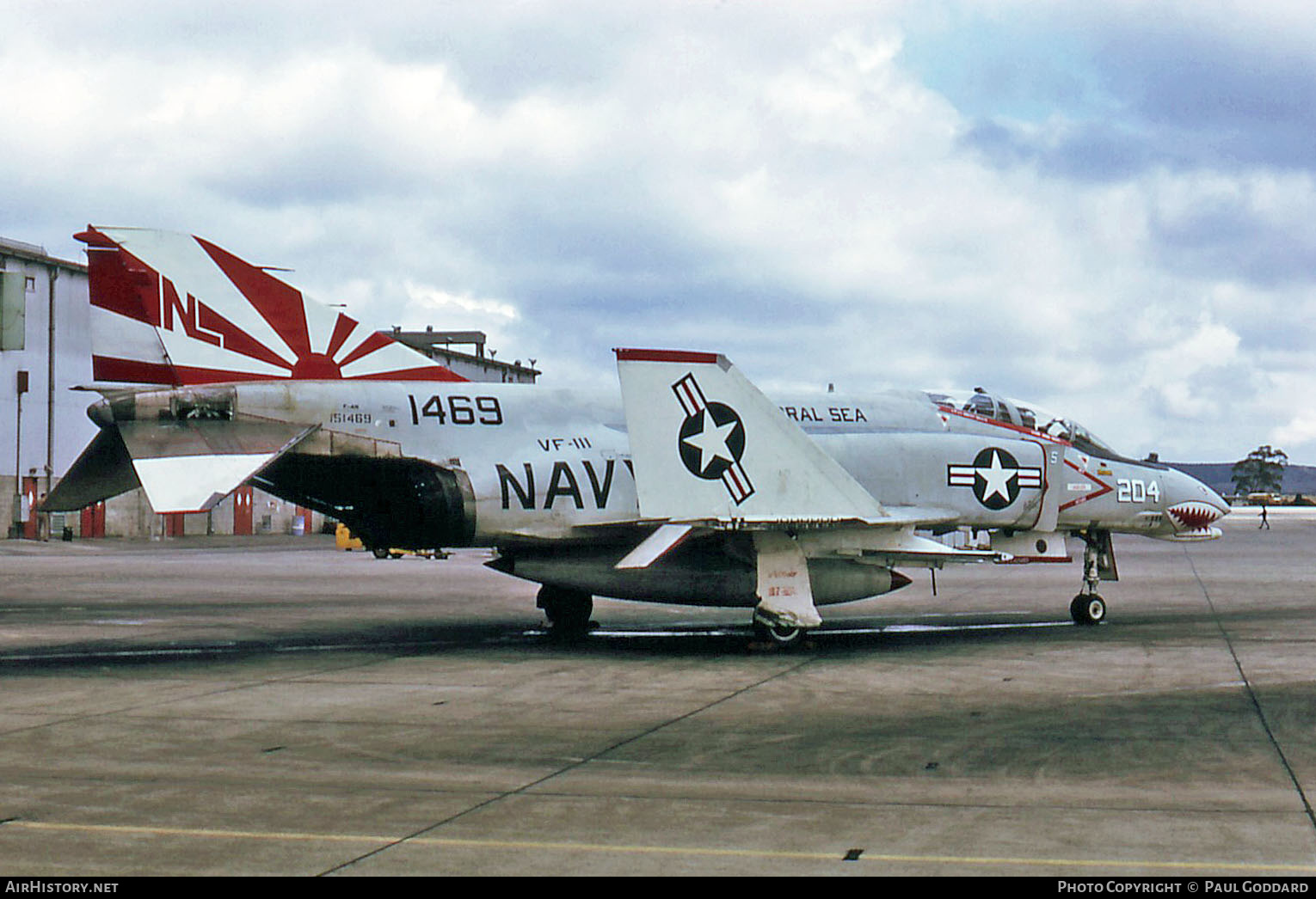 Aircraft Photo of 151469 / 1469 | McDonnell F-4N Phantom II | USA - Navy | AirHistory.net #592724