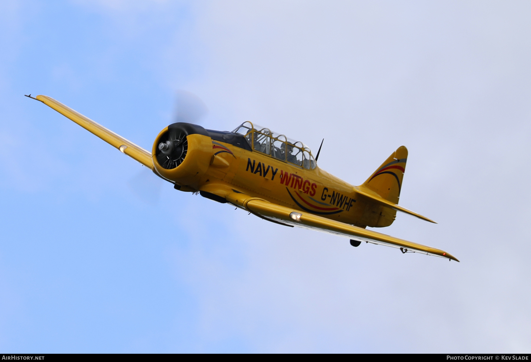 Aircraft Photo of G-NWHF | North American Harvard Mk4 | Navy Wings | AirHistory.net #592725