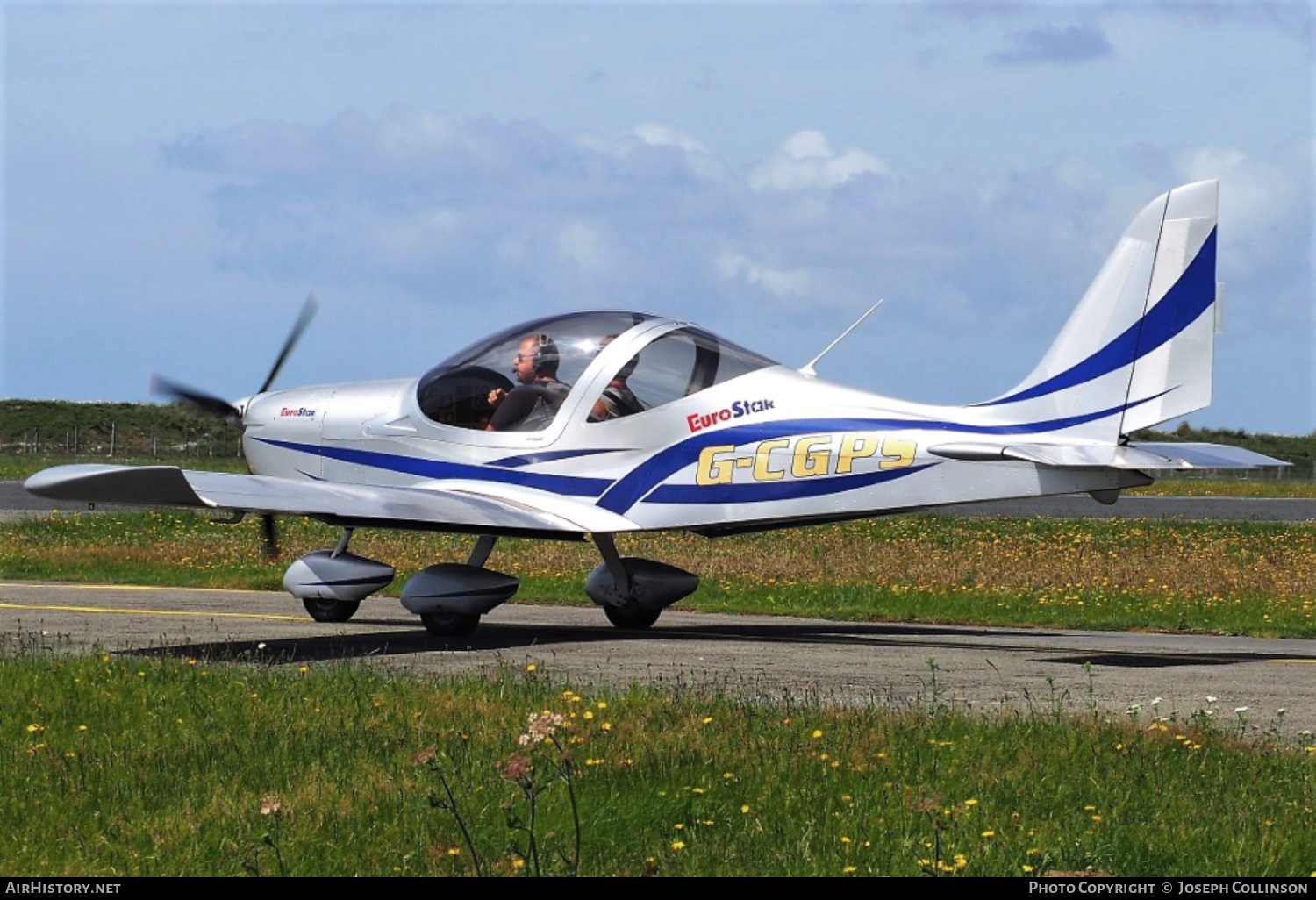 Aircraft Photo of G-CGPS | Evektor-Aerotechnik EV-97 EuroStar SL | AirHistory.net #592762