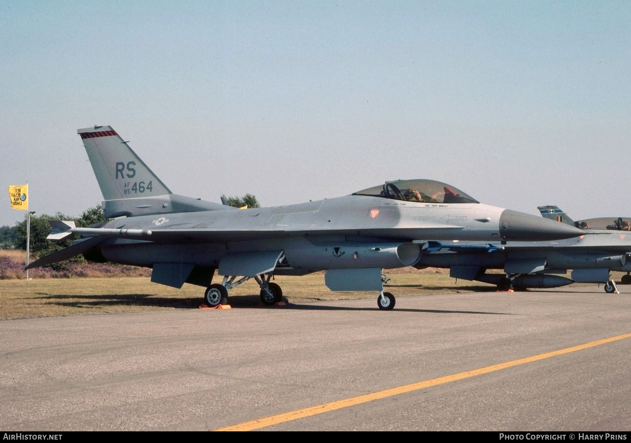 Aircraft Photo of 85-1464 / AF85-464 | General Dynamics F-16C Fighting Falcon | USA - Air Force | AirHistory.net #592767
