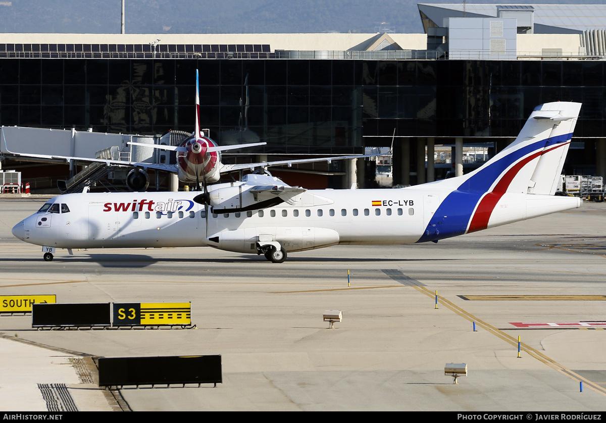 Aircraft Photo of EC-LYB | ATR ATR-72-500 (ATR-72-212A) | Swiftair | AirHistory.net #592794